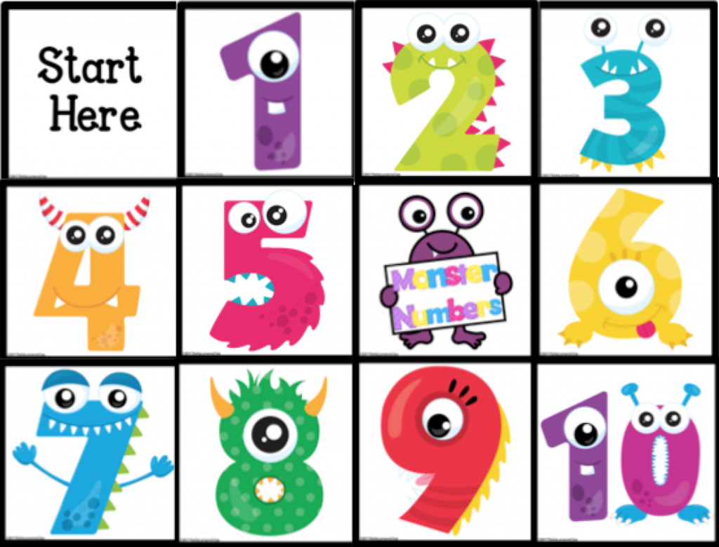 BeeBot Monster Numbers – Della Larsen's Class