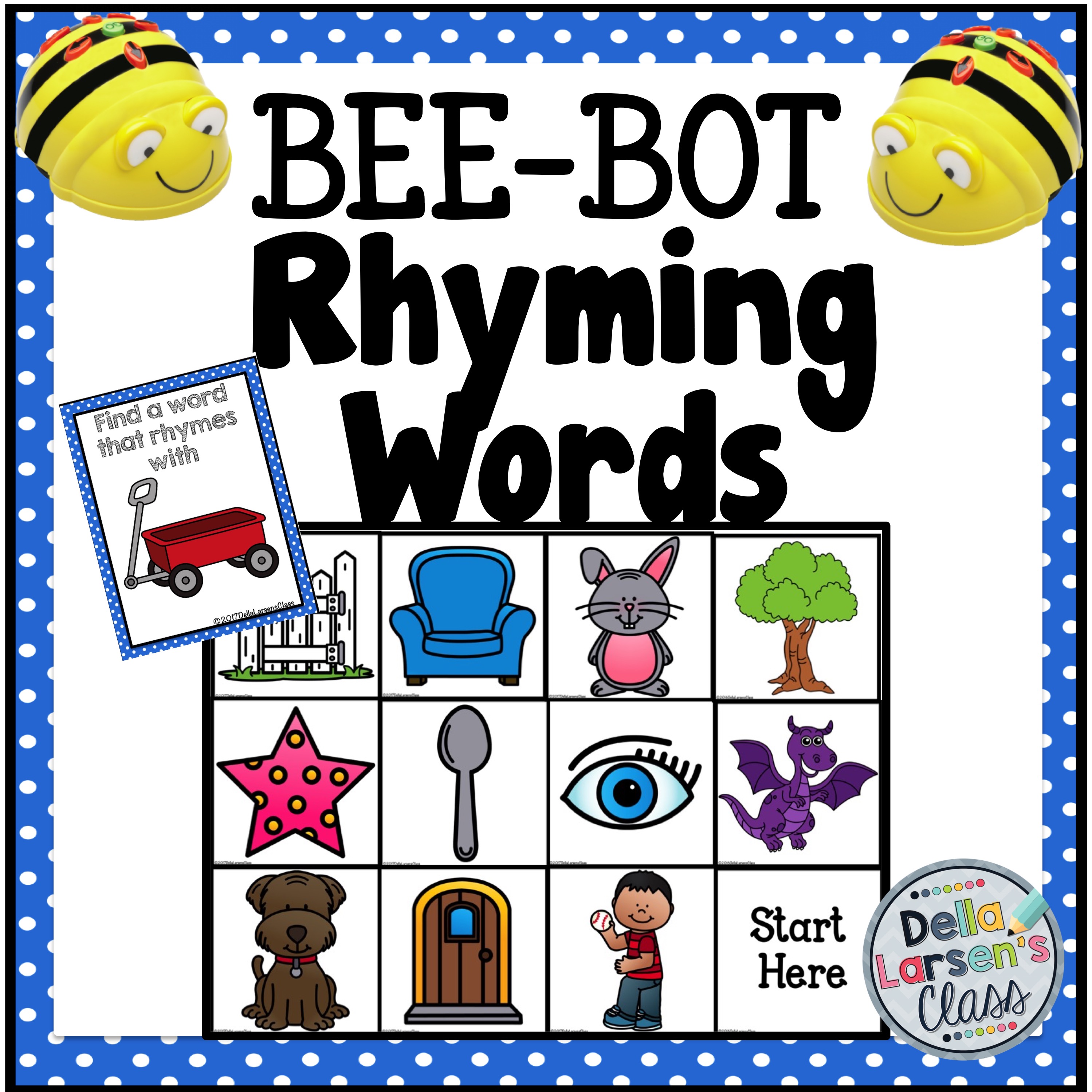 Bee Bot Teaching Rhyming Words Della Larsen s Class